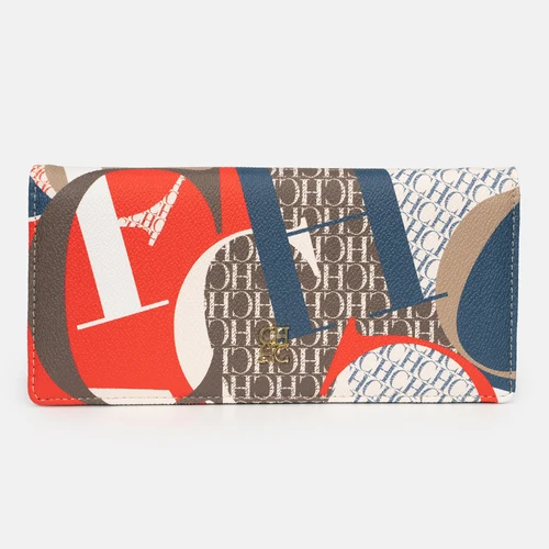 Imagen 2 del producto CH-tarjetero de marca de lujo a la moda, capa multitarjeta, Material de alta calidad con cremallera, cartera exquisita de nueva tendencia 2025