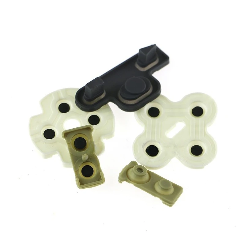 Yuxi 1set für ps3 leitfähige klebe knöpfe ersatz controller silikon leitfähige gummi pad schlüssel polster knopf gummi matte