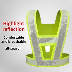 Reflective Vest Traffic Cycling Car Safety Warning Environmental Sanitation Construction Fluorescent Net Protection Vest