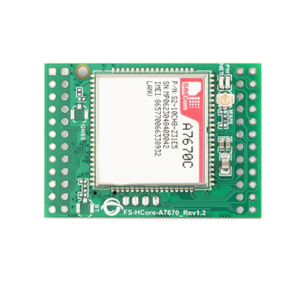 FULL-A7670C 4G Module CAT. 1 Full Netcom GSM LTE+ GSM STM32 Soutines FS-Hcore-A7670C USB To TTL Core Development Board