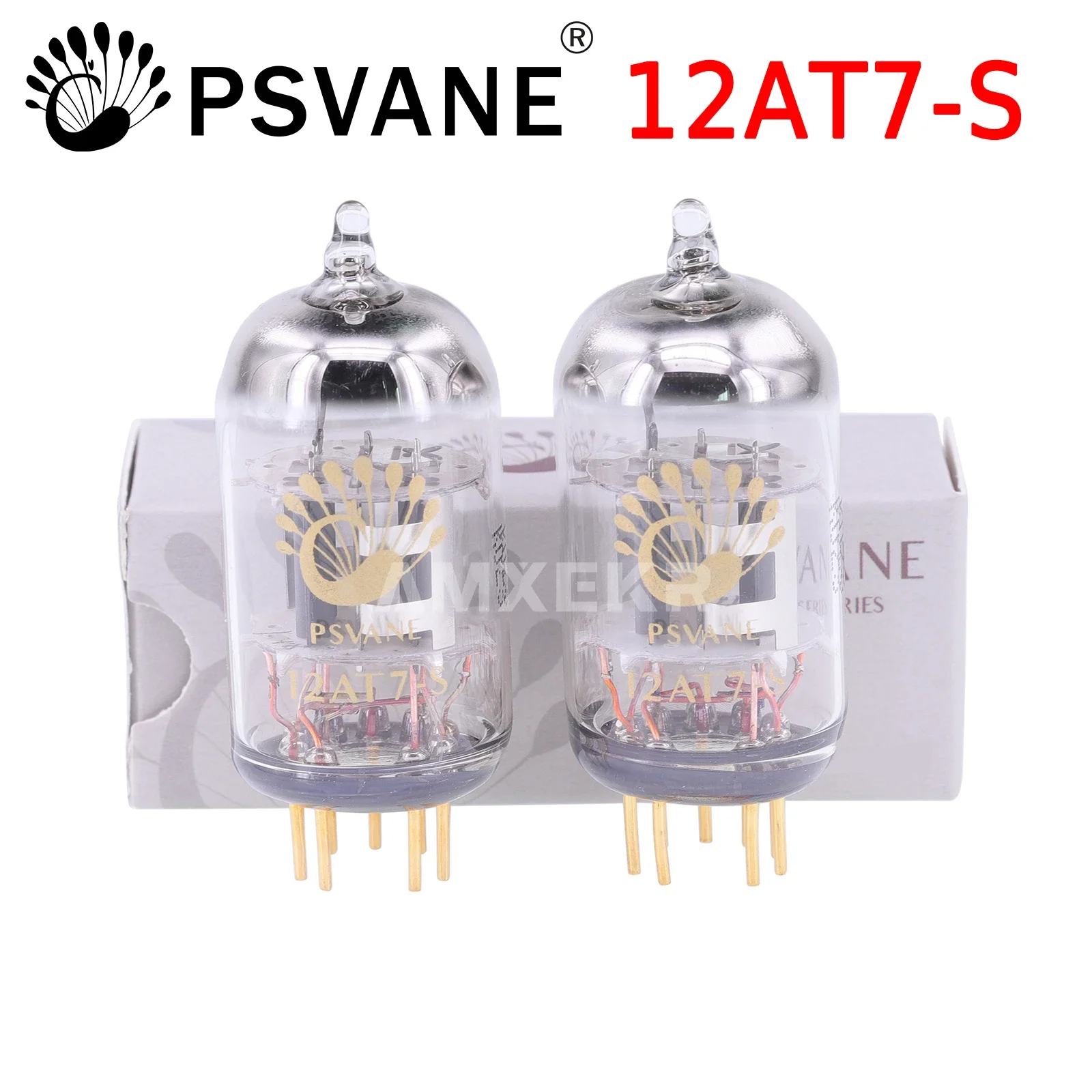 

PSVANE 12AT7-S Vacuum Tube 12AT7 Replace ECC81 Electron Tube HIFI Audio Vacuum Amplifier Audio Vintage Tube DIY