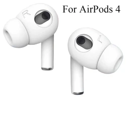 Eartipsfor AirPods 4, a generación de puntas, auriculares antideslizantes, auriculares inalámbricos de silicona con Bluetooth, anticaída, ligeros y ajustados