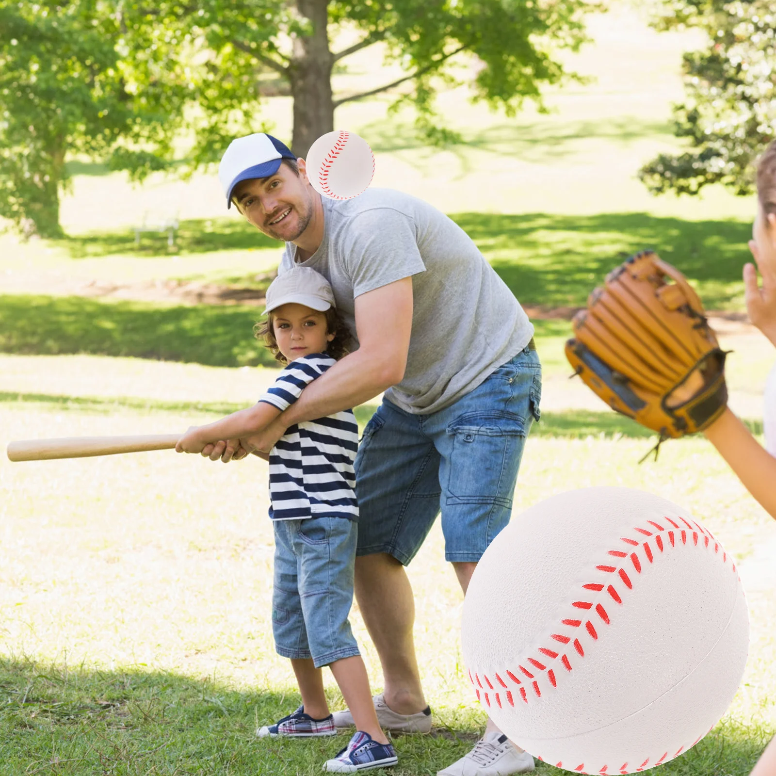 12 قطعة 90 مللي متر Pu ممارسة البيسبول للمبتدئين الأبيض غير نفخ التدريب الكرة مثالية للطلاب رمي التدريبات فريق الرياضة