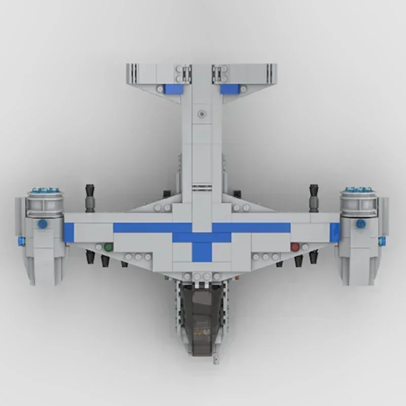 

Moc Building Bricks Military Fighter Model Attack Tilt Aircraft Technology Modular Blocks Gifts Christmas Toys DIY Sets Assembly