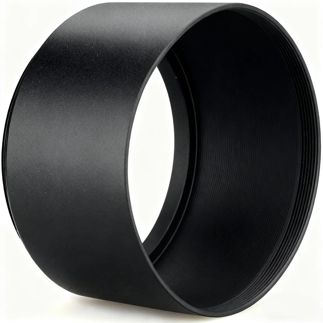 Metal Straight Tube Shade Cap For Telephoto Lenses With Screw Mount 49mm 52mm 58mm 55mm 62mm 67mm 72mm 77mm 82mm Insertable Tube