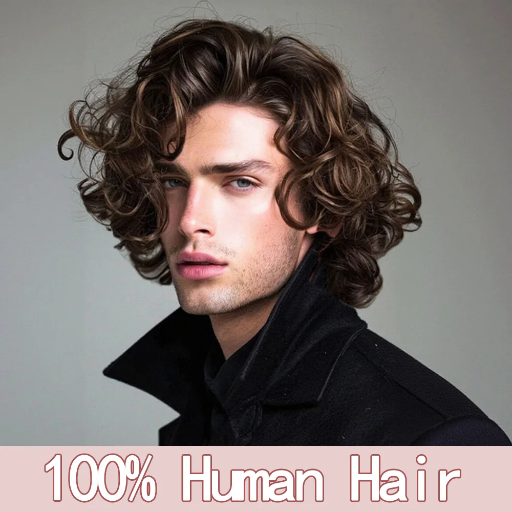 Man's Body Wave Wig 4*4 Transparent Lace Wigs Human Hair Short Bob Wig Human Hair Pre Plucked Piano Colored Wigs