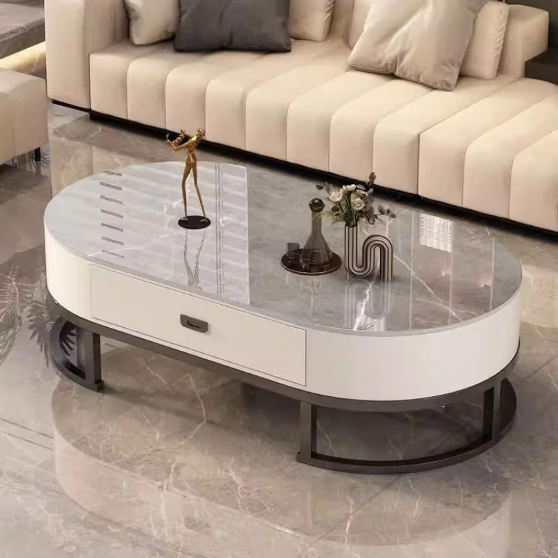 

Drawers Storage Coffee Table Nordic Living Room Modern Decoration Coffee Table Aesthetic Minimalist Couchtisch Home Furniture