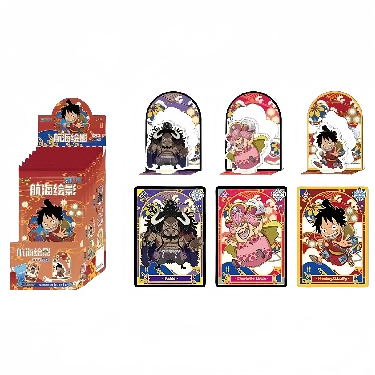 KAYOU حقيقية الكلاسيكية أنيمي قطعة واحدة جمع هواية بطاقات القرد د. لوفي كايدو زورو سانجي لينلين الديكور هدية للأطفال