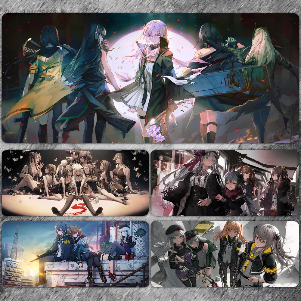 Girls Frontline Mousepad Large Keyboard Desk Mat Gaming Mouse Pad LockEdge Non-slip Mat