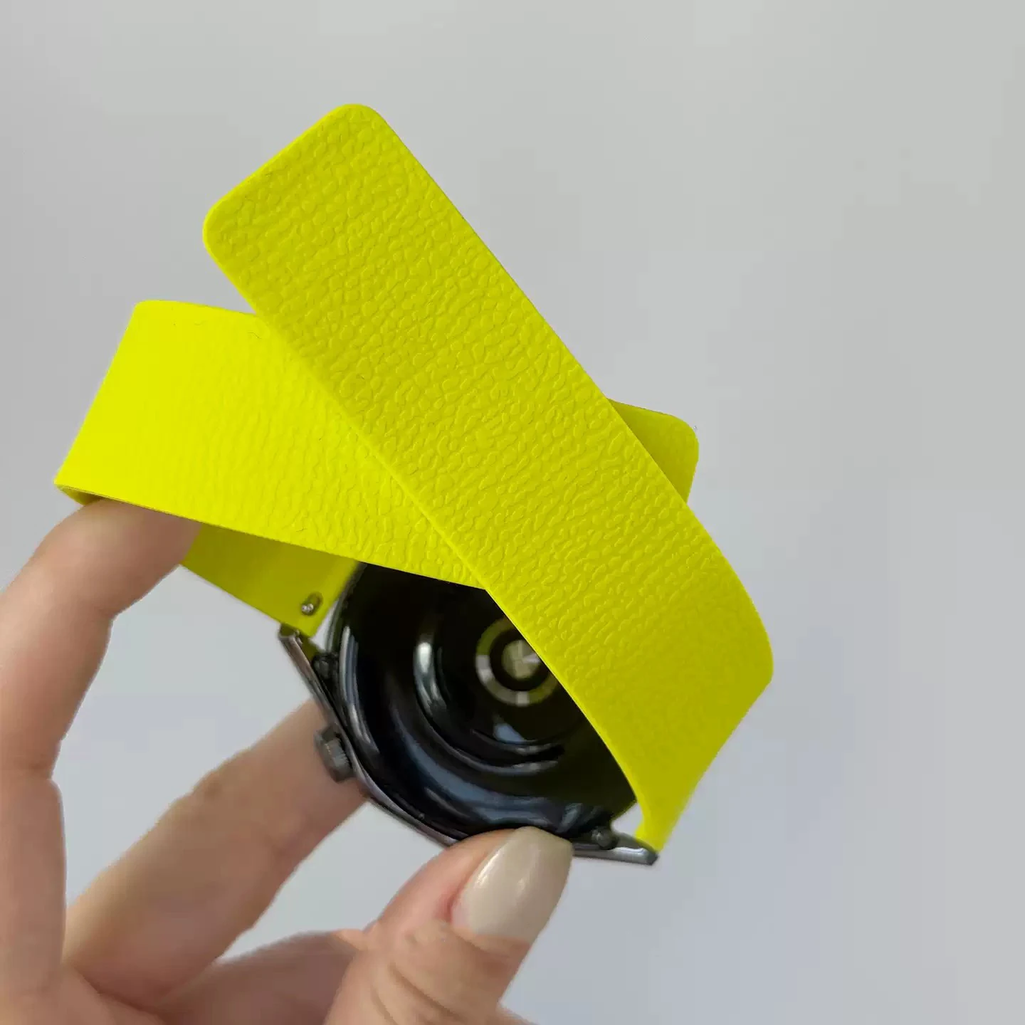 화웨이 워치 GT5, GT4, GT4 프로 41mm용 18mm 시계줄, 레저용 실리콘 마그네틱 팔찌, 화웨이 워치 GT5 프로 42mm 밴드용