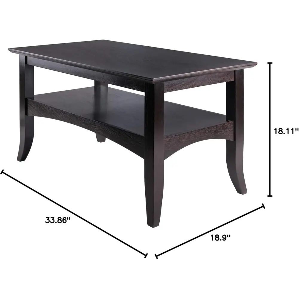 طاولة قهوة كامدن 23133، 18.9 × 33.86 × 18.11، أثاث غرفة المعيشة الحديثة