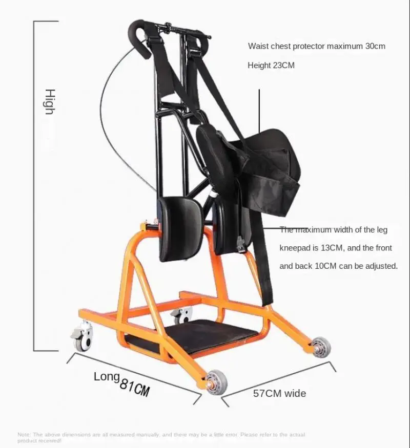 Hydraulic Lifting Patient Transfer Device Mobility Aids Nursing Care Walker For the Paralyzed Elderly