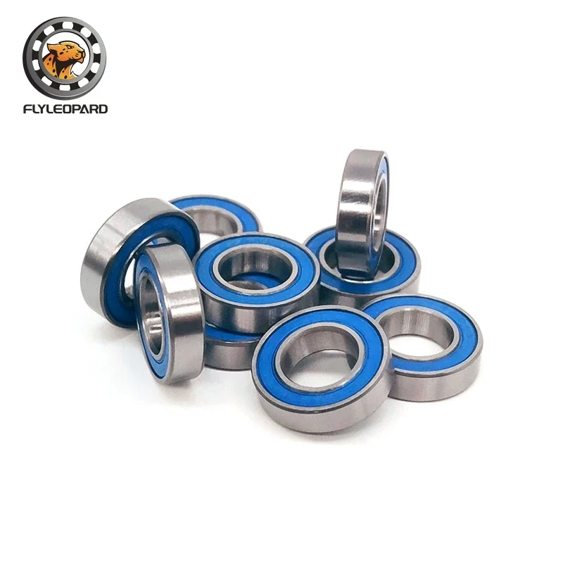 

6800-2RS Bearing 10x19x5 mm ABEC-7 (6Pcs) 10 19 5 6800RS Metric Thin Section Ball Bearings For Bicycle Hub Front Rear Hubs Wheel