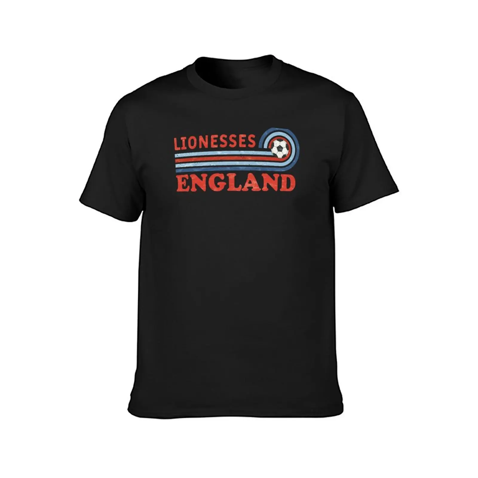 England Lionesses Football Retro Sunset (horizontal) WOSO T-Shirt quick-drying oversized Men's t-shirts