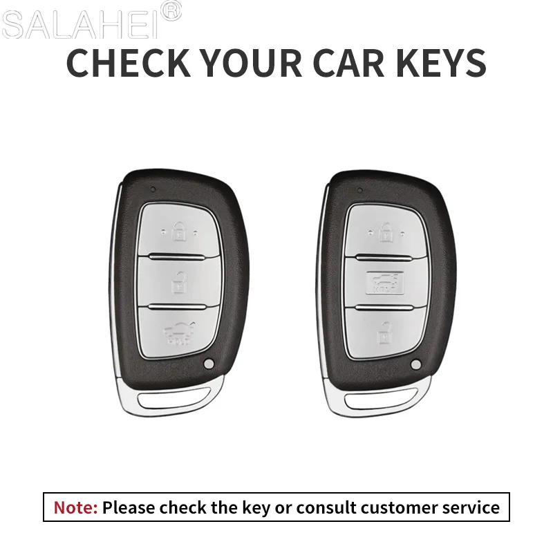 Car Key Case Cover Shell For Hyundai Tucson Sonata Fe Creta ix25 ix35 ix45 i10 i20 i30 i40 Verna Solaris Mistra Elantra Accent