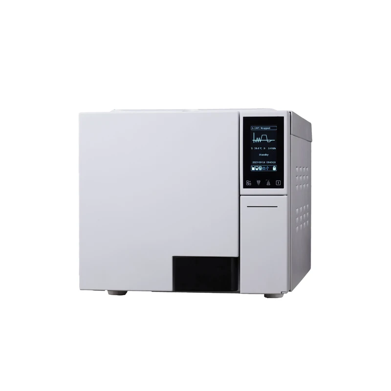 Den tal autoclave esterilizador a vapor equipamento classe B/máquina médica de esterilização autoclave 18/23L