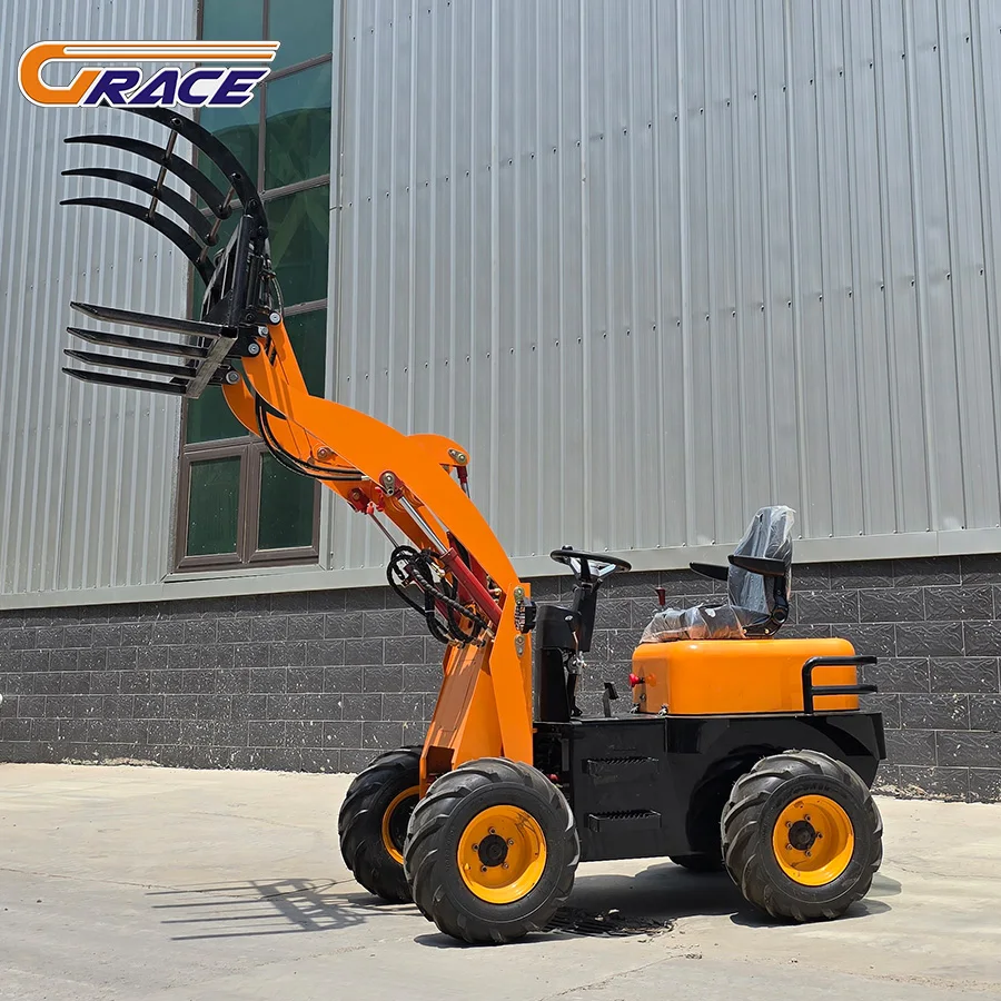 Fabbrica cinese Carrello elevatore elettrico multifunzionale Officina Impilatore idraulico Carrello elevatore elettrico Carrello elevatore elettrico 4WD a doppio motore