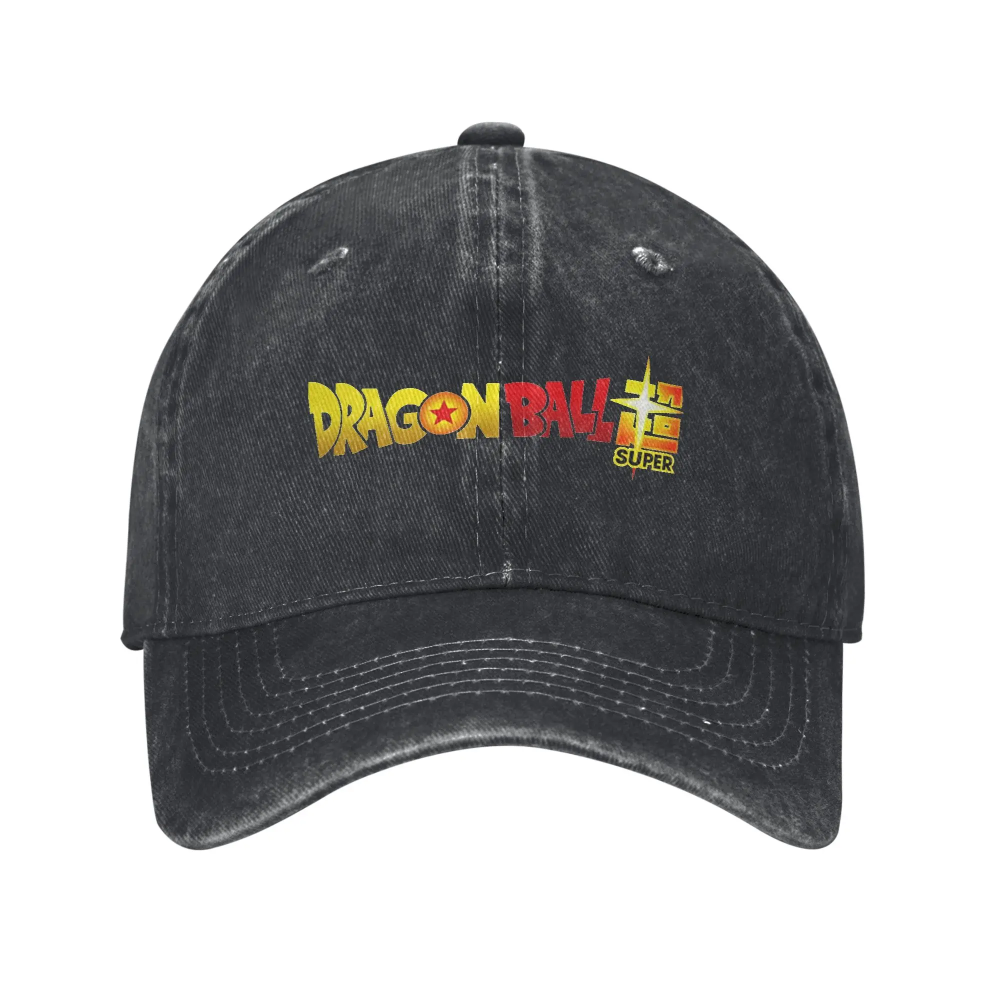 

Dragon Ball Z Super Logo PremiumPremium Baseball Caps Vintage Distressed Washed Sun Cap Outdoor Golf Adjustable Fit Hats Cap