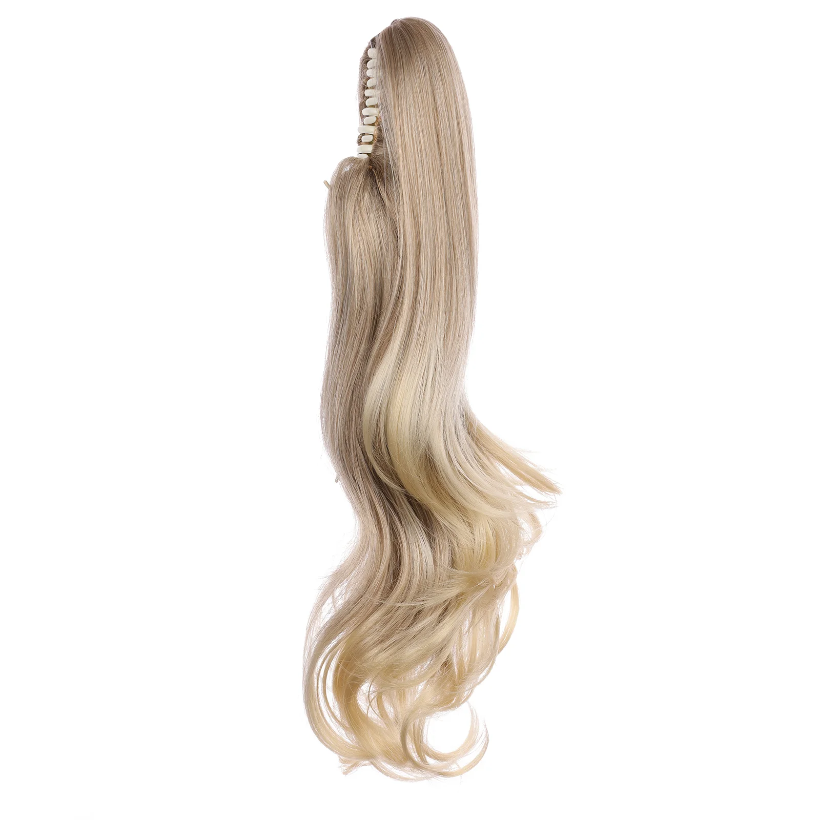 

Wholesale Cheapest Synthetic Ponytail Hair Extension Claw Clip For Women Fluffy Natural Wavy 24 Inch