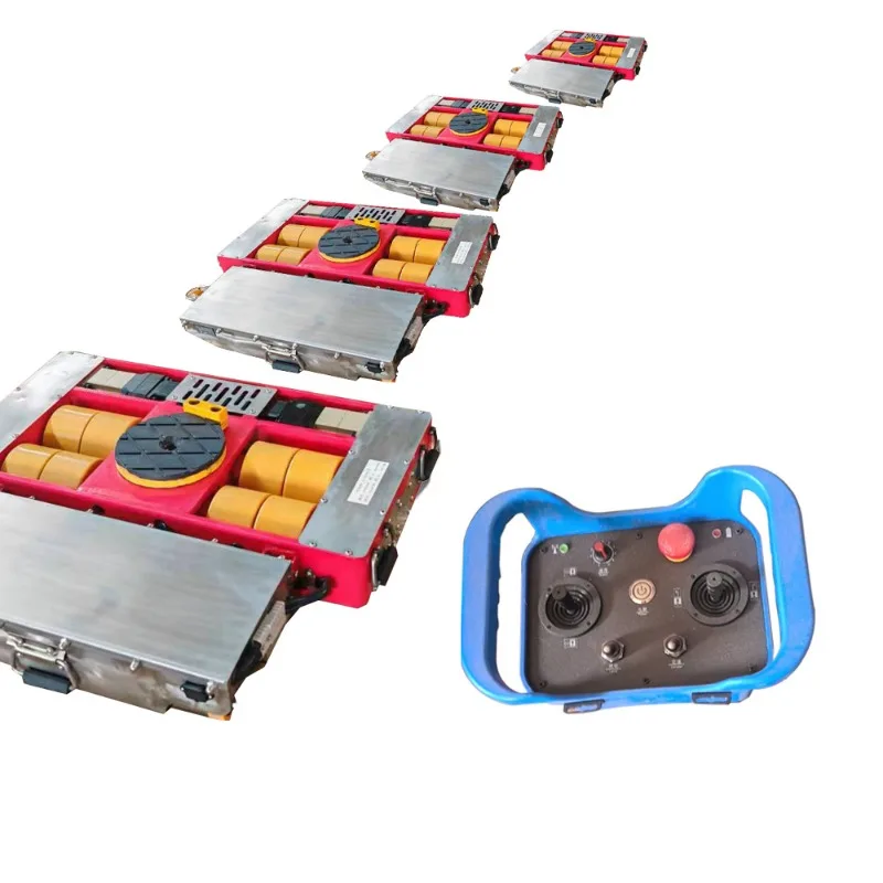 Multifunctional Wireless Remote Control Electric Cargo Transporter New Mobile Pulley Machine Handling Equipment Steel
