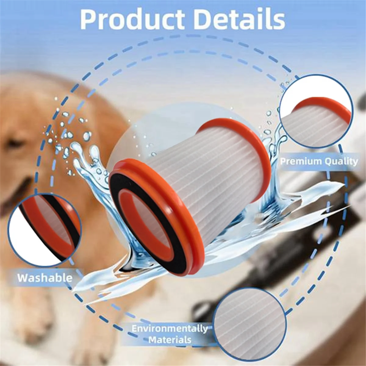 A20M 4 шт. фильтрующий элемент для N5S N5T S6T S6P Pro S610 для T120 T150 T220 T181 T180 запасные части для пылесоса