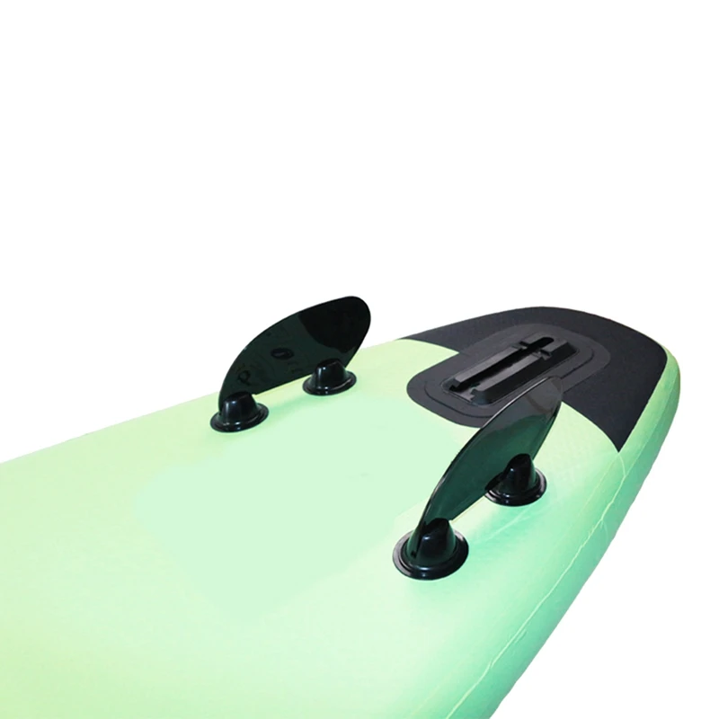 Aletas impermeáveis prancha para Surf, Canoa Skeg Fin Substituição Board, Acessório de Surf, 22cm, 2pcs