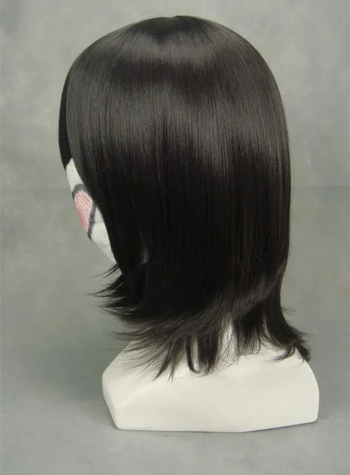 Bleach Kuchiki Rukia Cosplay Wig Short Curly Heat Resistant Synthetic Hair Halloween Costume Anime Party Wigs image 4