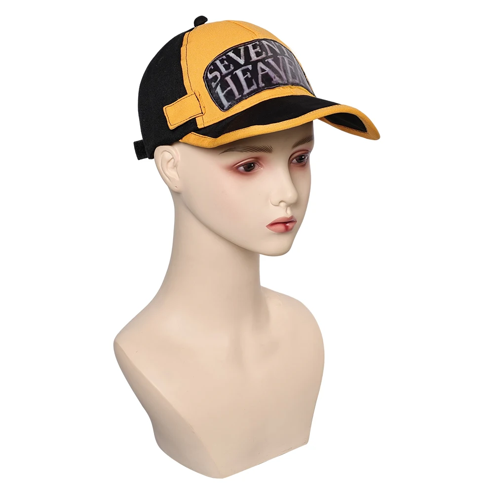 Tifa Cosplay Fantasy Hat rekwizyt akcesoria do kostiumów Anime gra Final Fantasy VII bejsbolówka damska kostium na Halloween