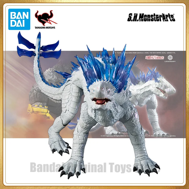 100% Original BANDAI S.H.MonsterArts SHM SHIMO Godzilla Kong The New Empire PVC Anime Action Figures Collection Model Toy