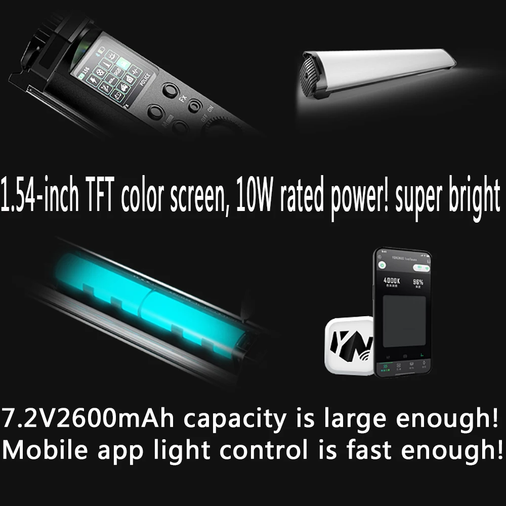 Yongnuo YN360 MINI Led แบบพกพา Rgb Light Charger วิดีโอเติมแสงถ่ายภาพ31แสงโหมด