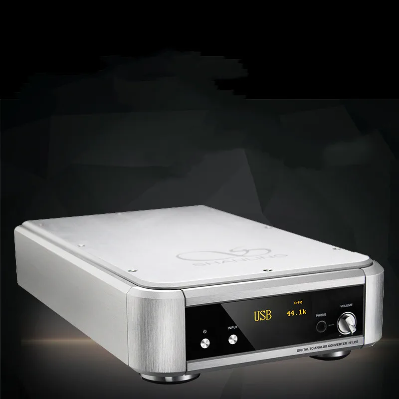 R-058 Shanling H1.2S 32bit/384KHZ DSD128 DSD HiFi USB Audio Decoder cuffie Amp Hifi giradischi digitale AC220V-240V 50/60Hz