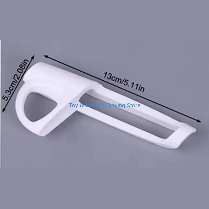 Y1QF 2 قطعة مشبك حزام أمان سريع التحرير لكراسي تناول الطعام للأطفال الصغار، أبازيم آمنة سهلة التجميع، تصميم خفيف الوزن #6