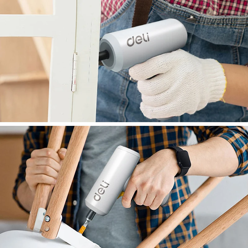 ديلي طقم مفك كهربائي صغير لاسلكي متعدد الوظائف مفك كهربائي منزلي بت 3.6 فولت أدوات كهربائية صغيرة مجموعة حفر #6