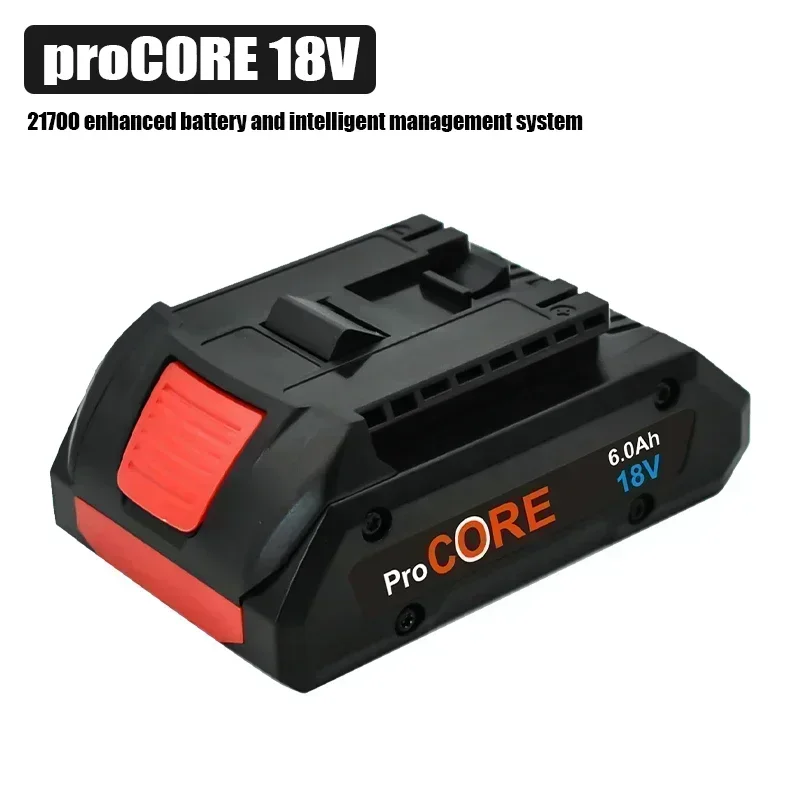 18V 18Ah Built-in 21700 Li-Ion Battery Pack, GBA18V80 for Bosch 18V olt MAX Cordless Power Tool Drill Lithium Battery