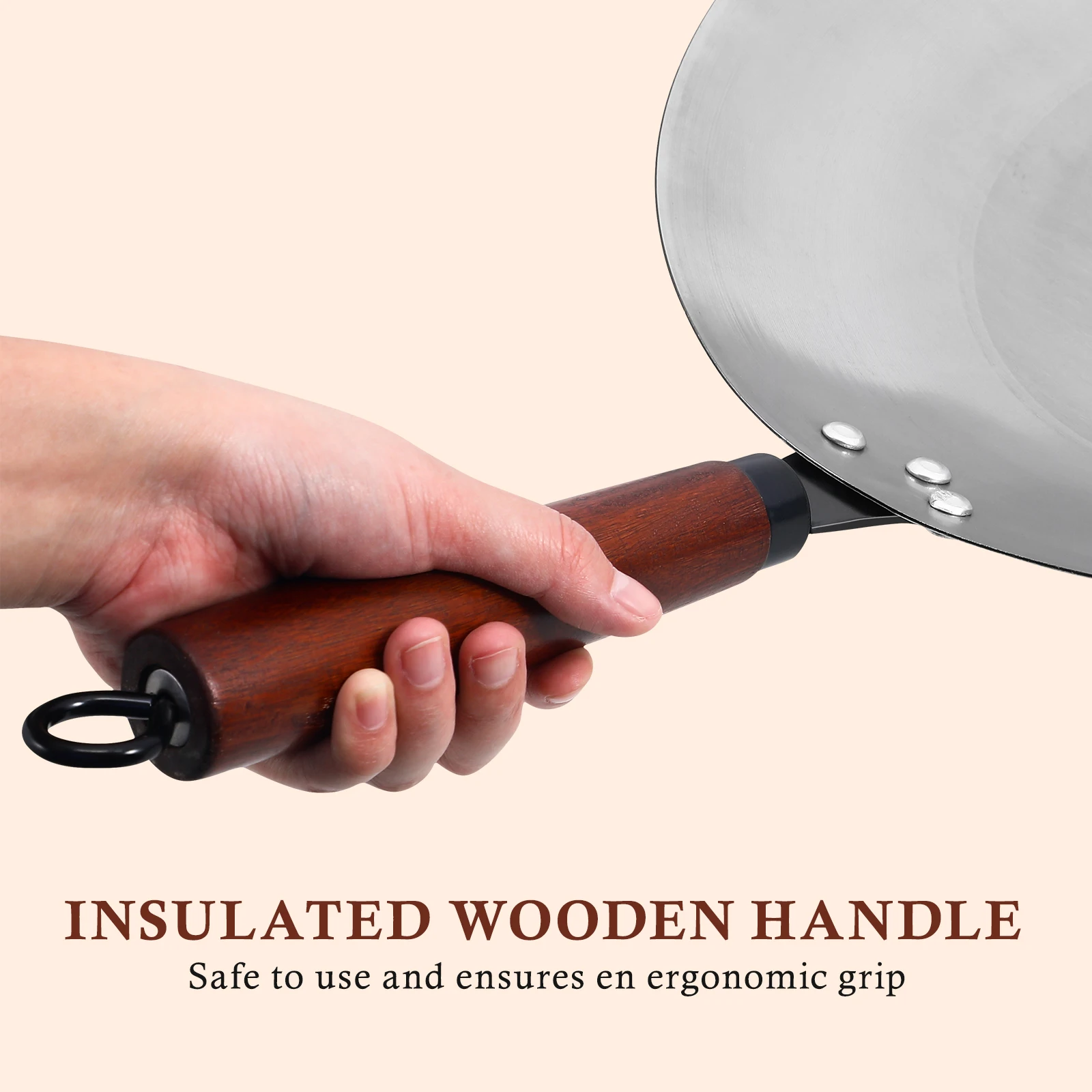

Double Boiler Melting Pot for Chocolate Butter Cheese Candy Caramel Long Handle Heat Resistant Ergonomic Flat Bottom Easy Pour