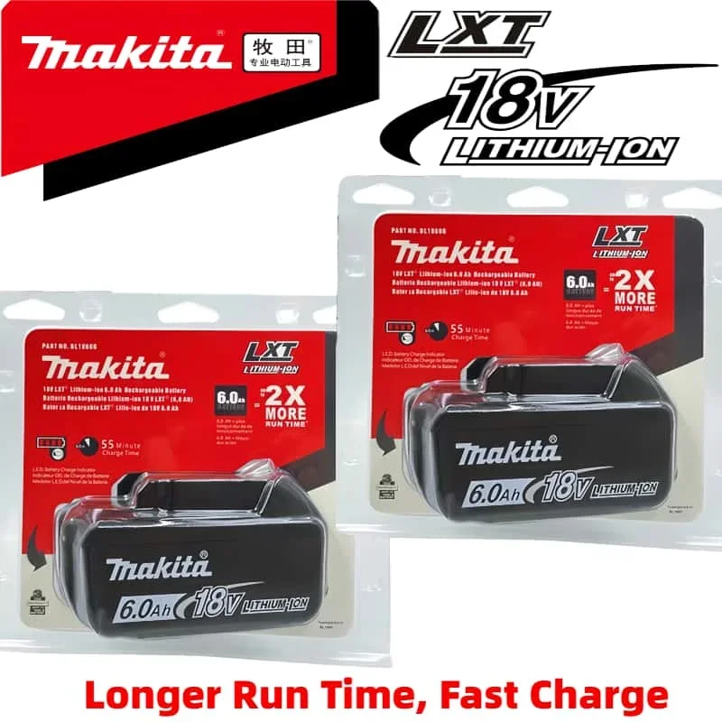 

New Authentic Makita 18 v battery suitable for Makita BL1830 BL1830B BL1840 BL1840B BL1850 BL1850B power tools 18V 6Ah batteries