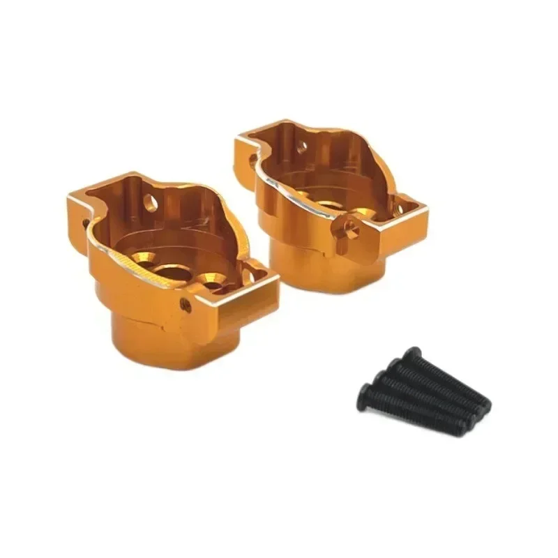 Conector de copa del eje trasero para WLtoys 104006 104010 104020 104026 RC, Kit de piezas de accesorios OP de actualización de Metal para coche