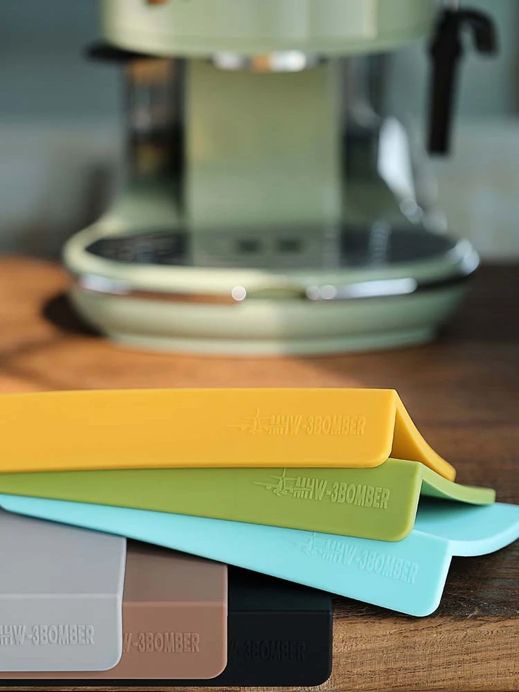 

MHW3BOMBER Barista Corner Coffee Machine Anti-Slip Pad Italian Espresso Machine Handle Pressing Powder Mat Counter Top Mat