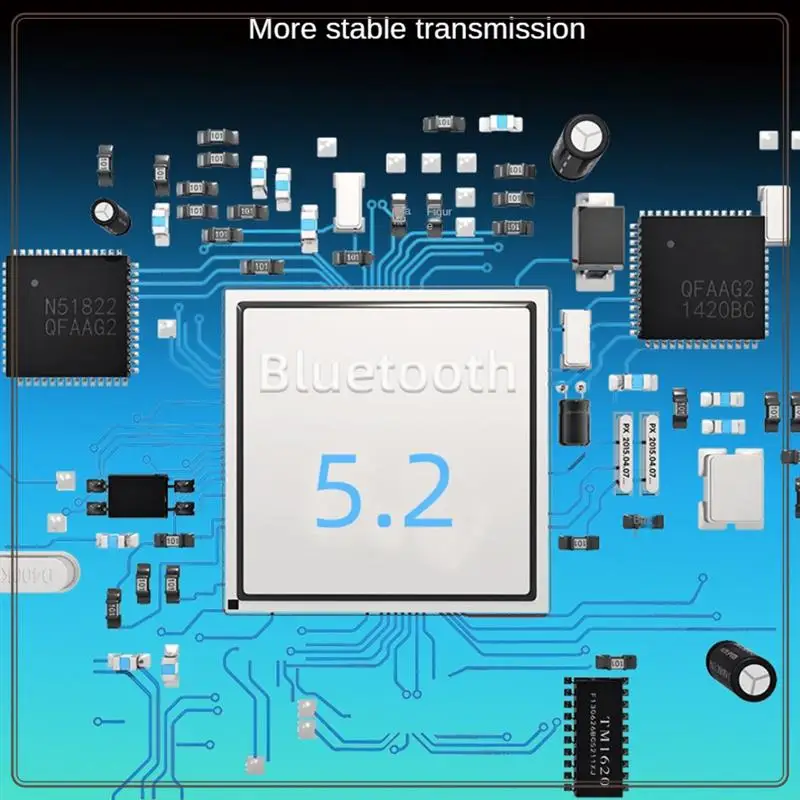 

Bluetooth 5.2 Дисплей Bluetooth Приемник Набор Bluetooth-передатчик Приемник 2-в-1 3,5 мм Автомобильный портативный Bluetooth-приемник Набор