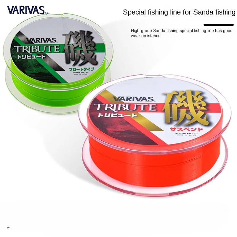 Imagem -06 - Varivas-rock Fishing Line Japão Original Semi-flutuante Principal Linha de Pesca Resistente ao Desgaste 150m