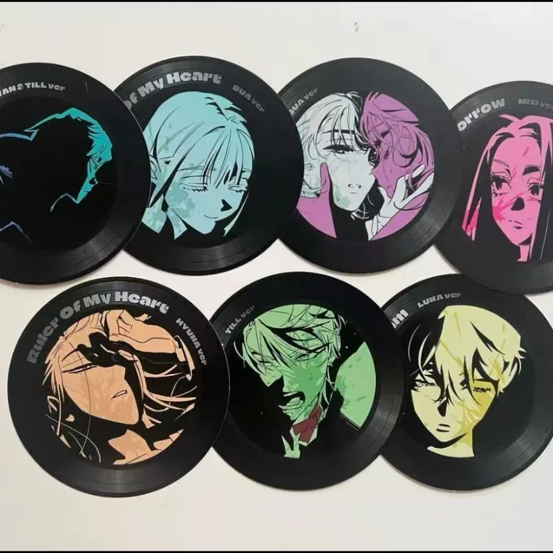 Alien Stage Ivan Till Cute Chibi Cartoon Drink Coaster Desktop Stand Figure,Tabletop Decor Collectible Birthday Gift for Fans