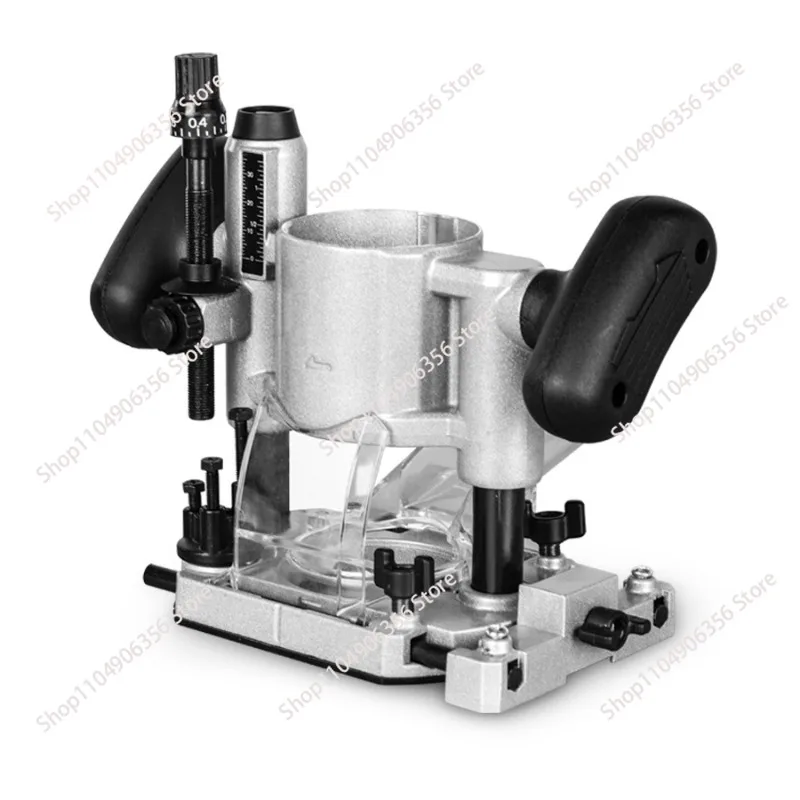 for Trimmer base, trimmer bakelite milling fixed base aluminum bottom woodworking auxiliary tools dust collection