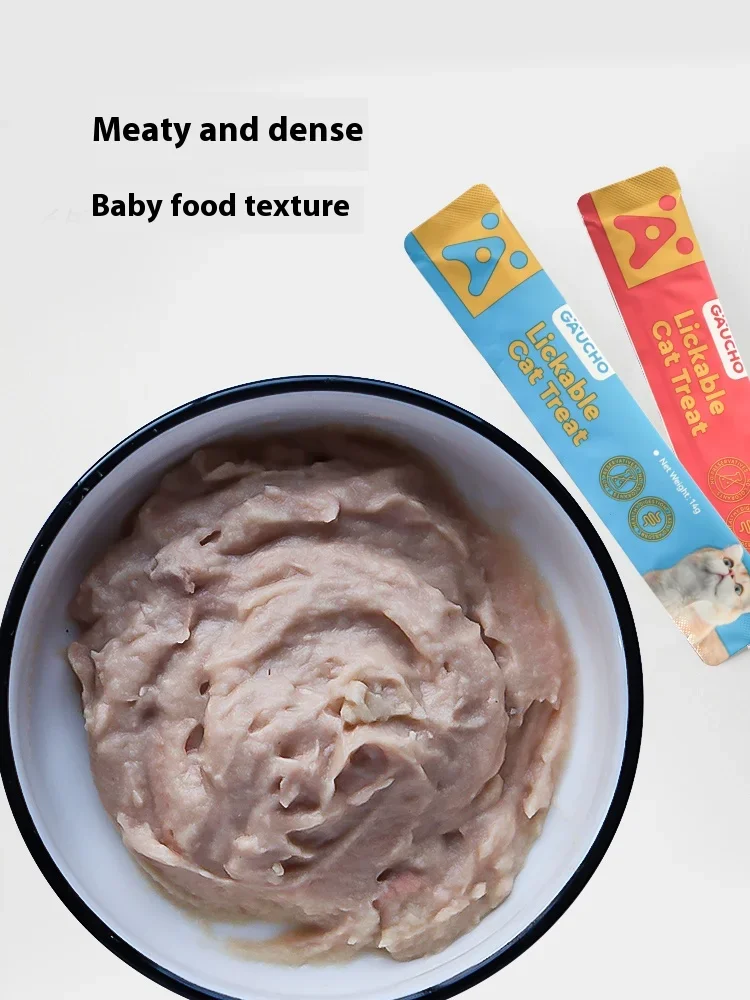5/10/100 Uds., venta directa de fábrica, aperitivos para mascotas, comida para gatos, comida húmeda, barra cremosa para gatos, golosinas para gatos, tiras de aperitivos