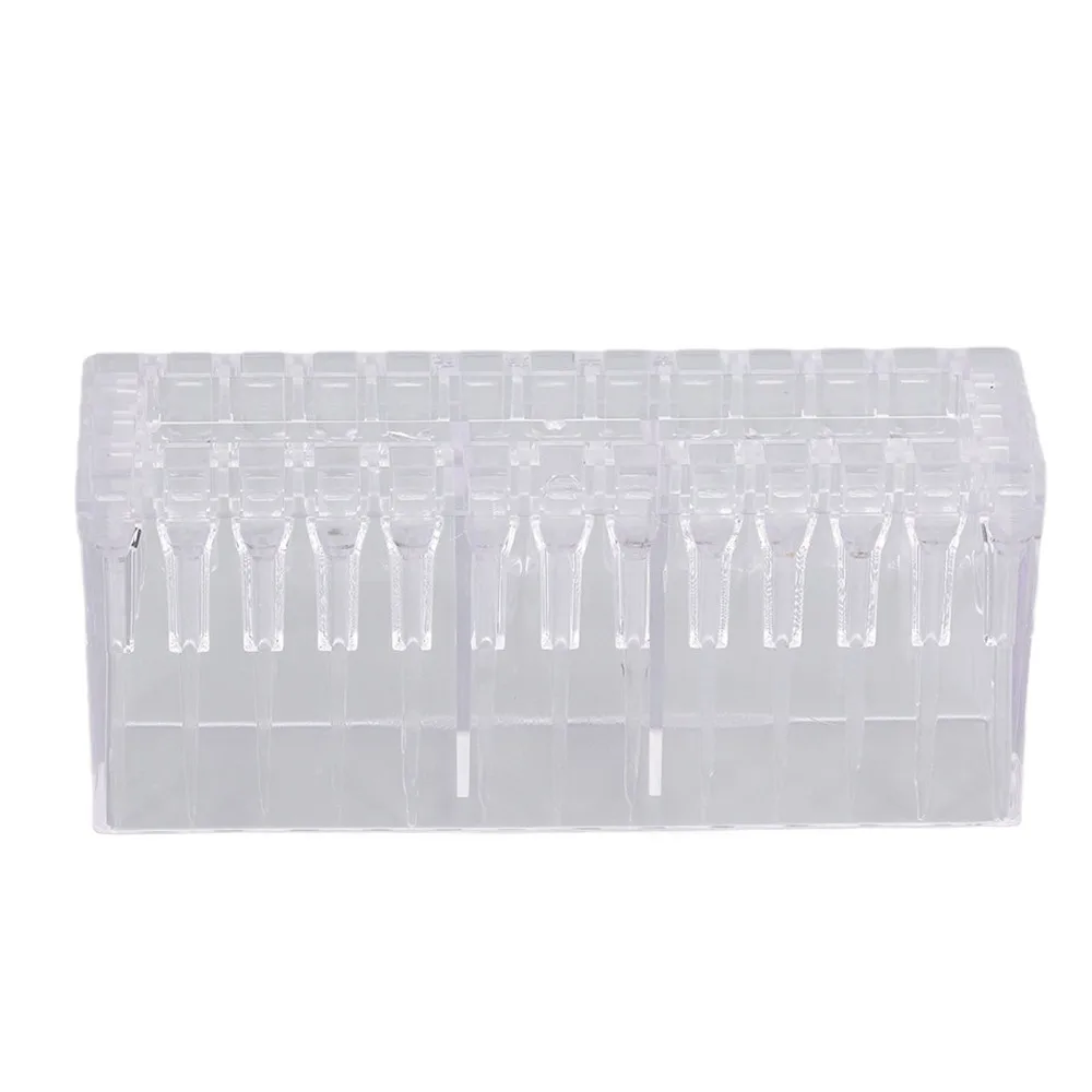 ABS Needle Head Container Transparent Stackable Syringe Needle Box Quick-Change Large Capacity Breeding Syringe Box