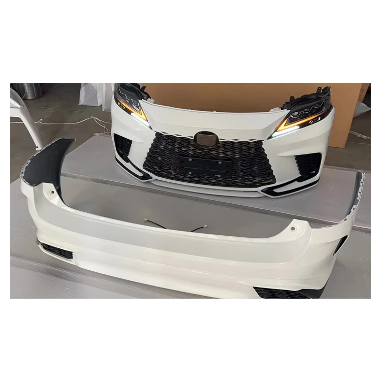 

STLF TJH LexusS RX for 2009-2015 Modification 2023 New Sports Bumper Front Rear Bumper Headlights Hood Taillights Package Body