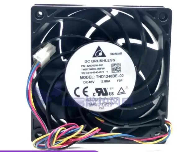 

Ltsf For Delta Electronics THD1248BE-00 DC 48V 5.00A 120x120x38mm 4-Wire Server Cooling Fan 12cm
