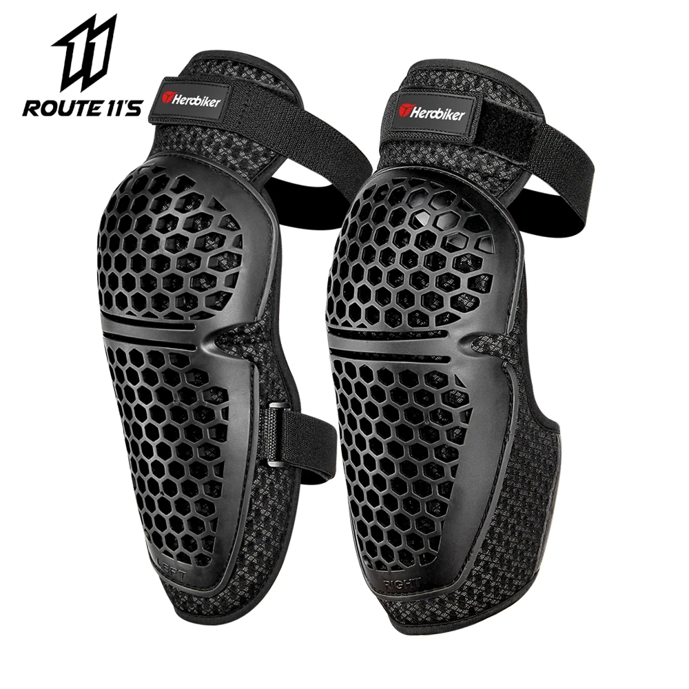 Motorcycle Riding Knee Pads Quick Release Buckle Long Knee Pads Outdoor Moto Knee And Elbow Pads CE Anti Fall Protective Equip