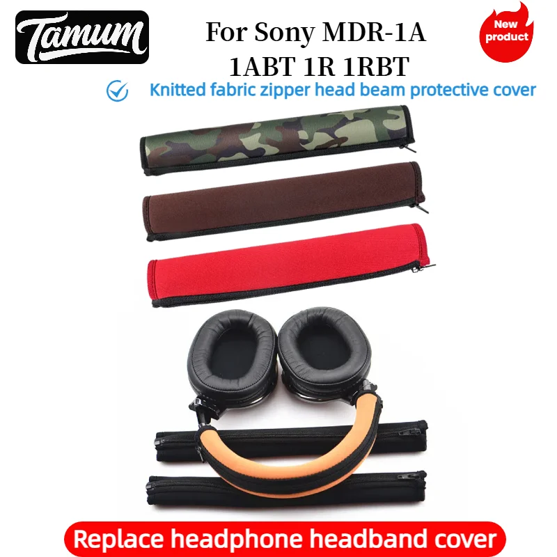 

TAMUM Replacement Headband Cover For Sony MDR-1A 1ABT 1R 1RBT Headphones Head band Headpad