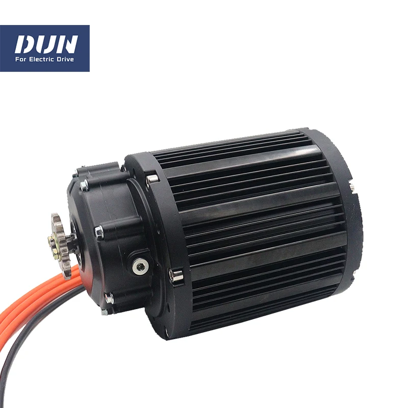 QS138 Motor penggerak Mid Drive, 90H 4000W V3 PMSM dengan 1:2.35 Gear Box untuk sepeda Motor elektrik sepeda Motor Trail