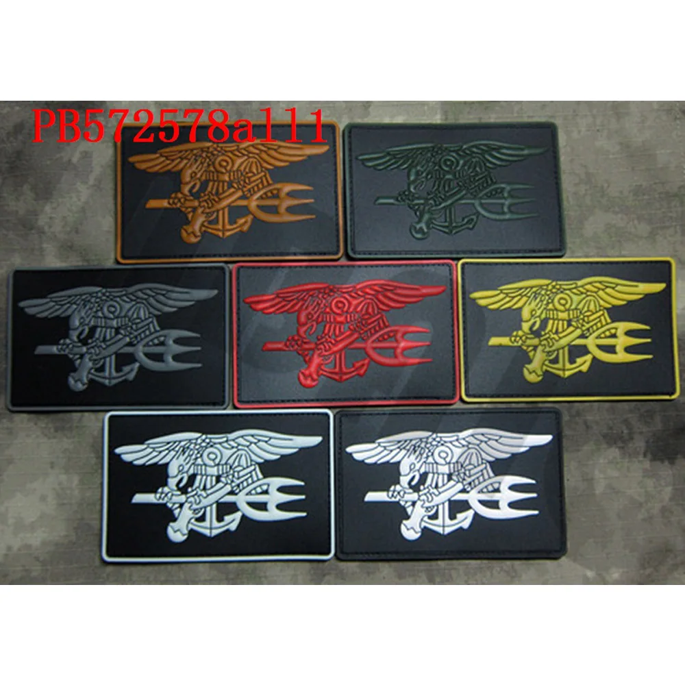 Naszywka 3D PVC DEVGRU Seal TeamTrident Eagle Military Tactical Morale